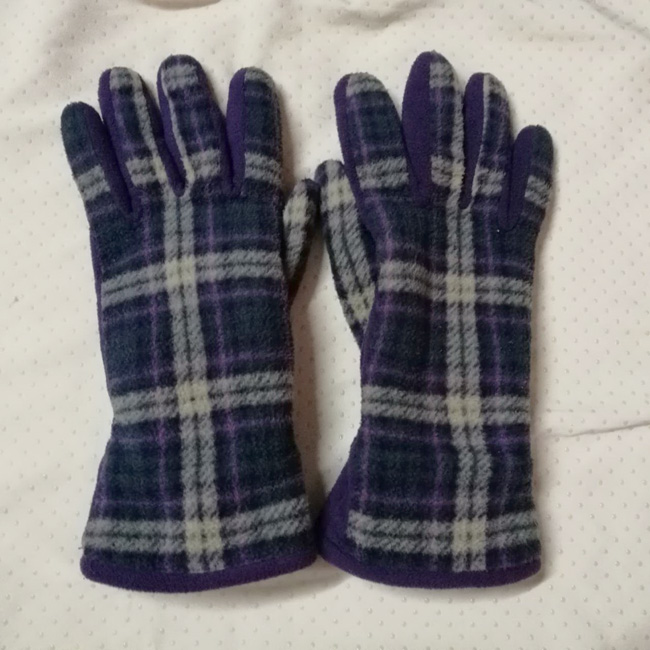 ถุงมือผ้าฟลีซหนา Uniqlo Sz S-M อุ่นถึงติดลบ