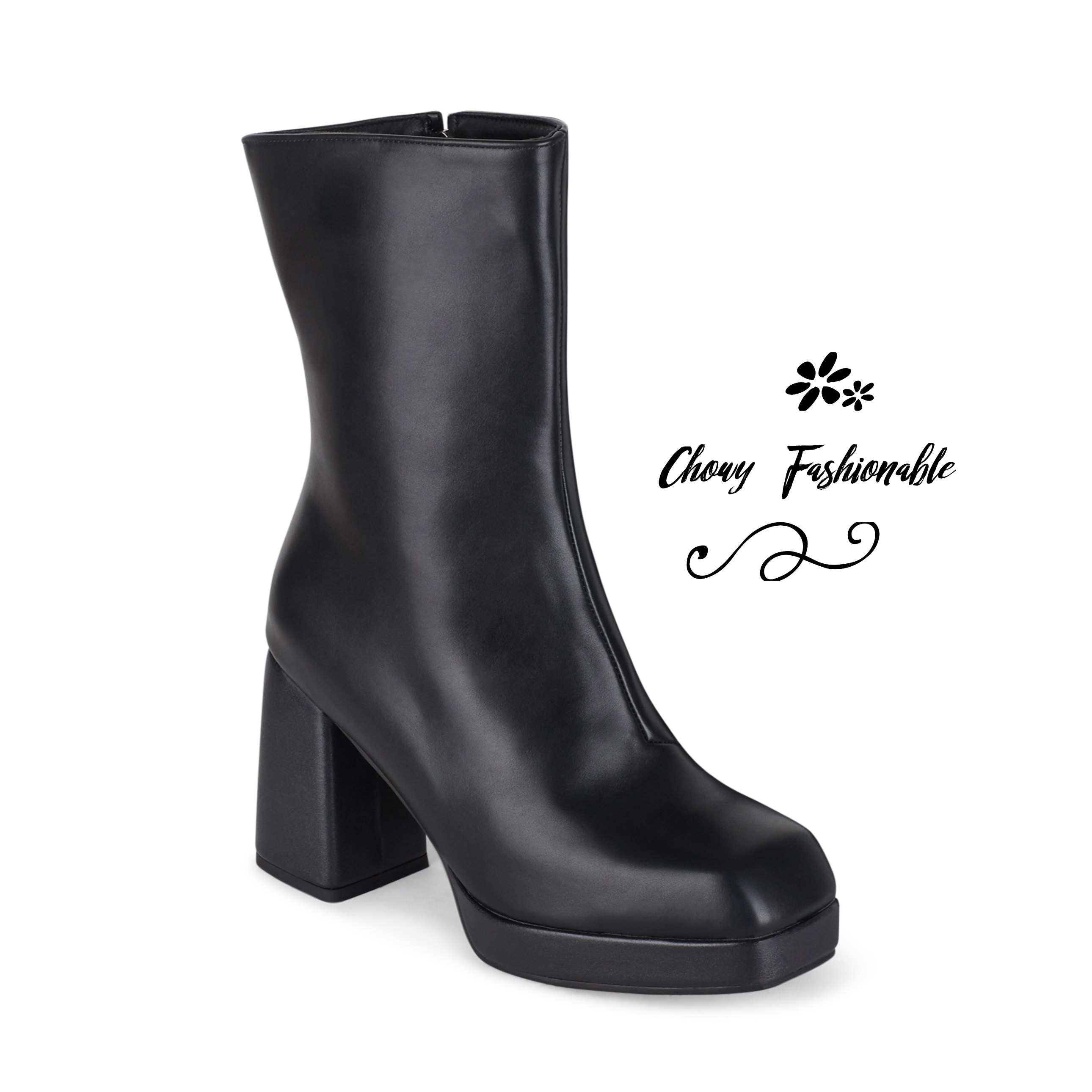 รองเท้าบู้ทไซส์ใหญ่ 43 45 46 47 บูทส้นสูงไซส์ใหญ่ บู๊ทคอร์สเพย์ รองเท้าคอสเพย์ไซส์ใหญ่ KR1206