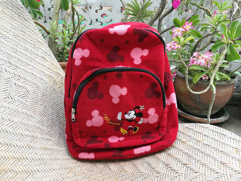กระเป๋าเป้ Minnie Mouse ลิขสิทธิ์แท้ ใหม่ป้ายห้อย