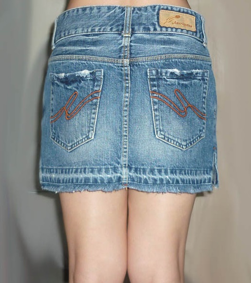 กระโปรงยีนส์ America Nino Jeans 30.5-35-12