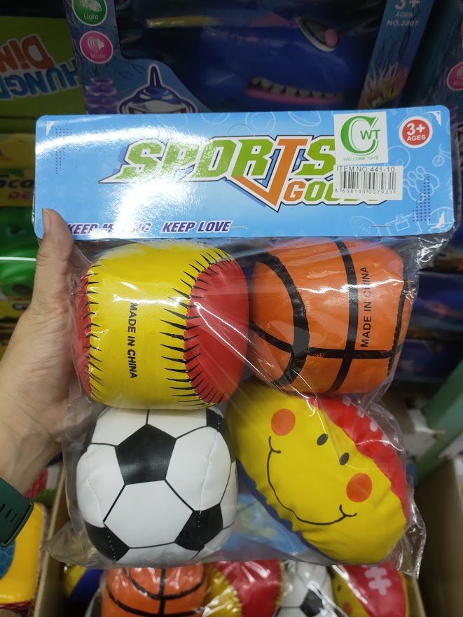 ลูกบอลนุ่มนิ่ม บล็อคนุ่มนิ่ม ของเล่นเสริมพัฒนาการเด็ก ปาได้ไม่เจ็บ