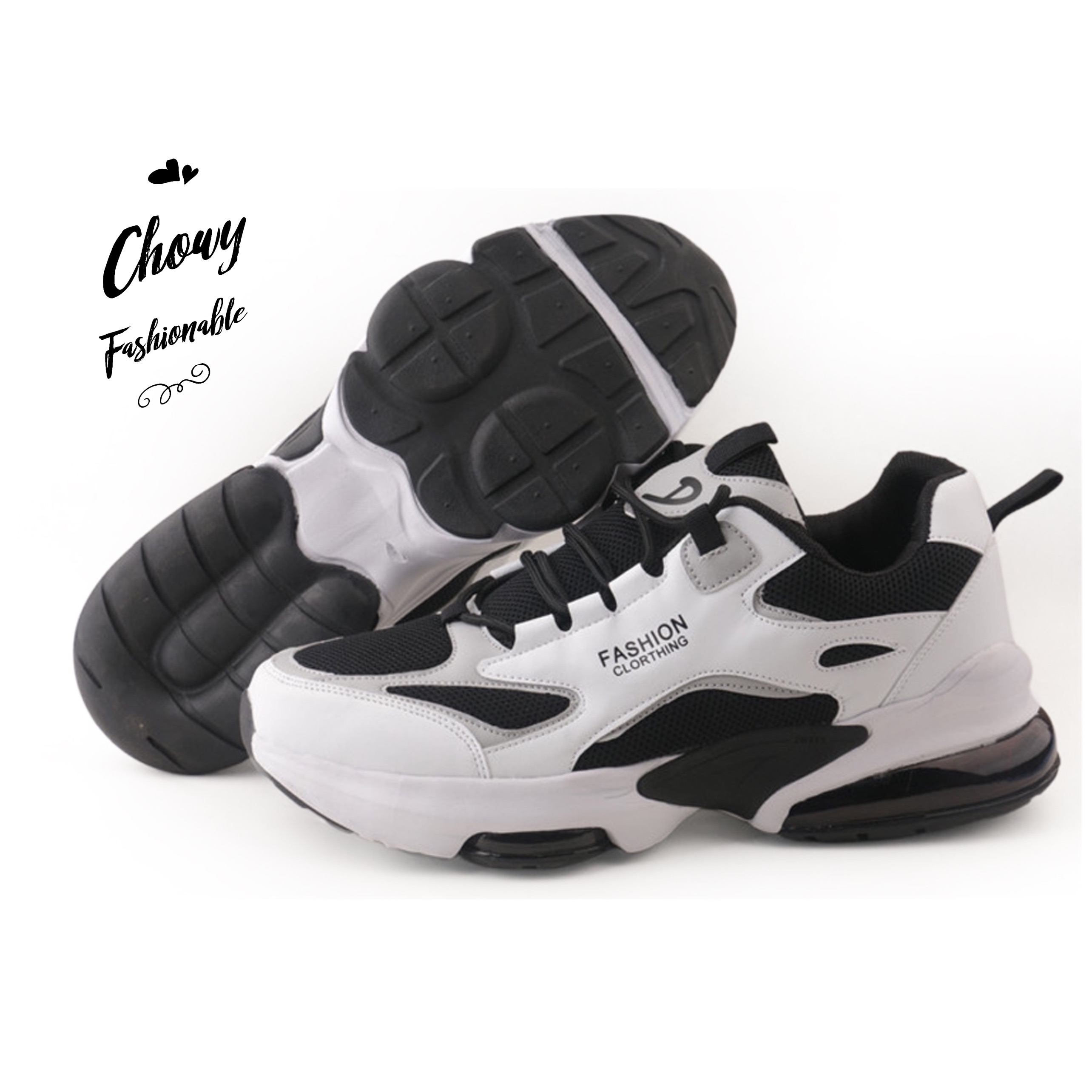 รองเท้าผ้าใบผู้ชายไซส์ใหญ่ 46-54 Men Fashion Sneaker KR1117