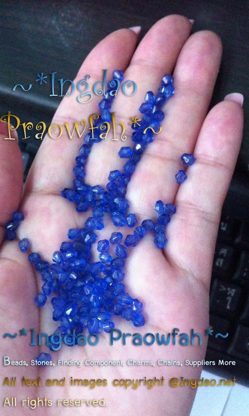 A5301- COT4 คริสตัลอะครีลิค 4 มิล. สีน้ำเงิน (10 กรัม / 10 บาท)