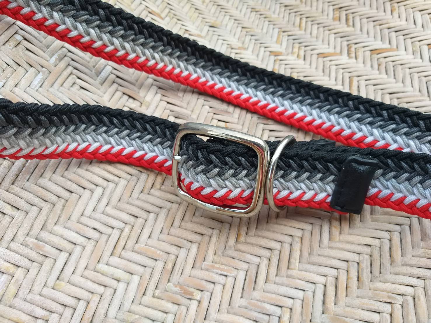 เข็มขัดนักกอล์ฟชาย เชือกถักแบบยืด (ของใหม่)