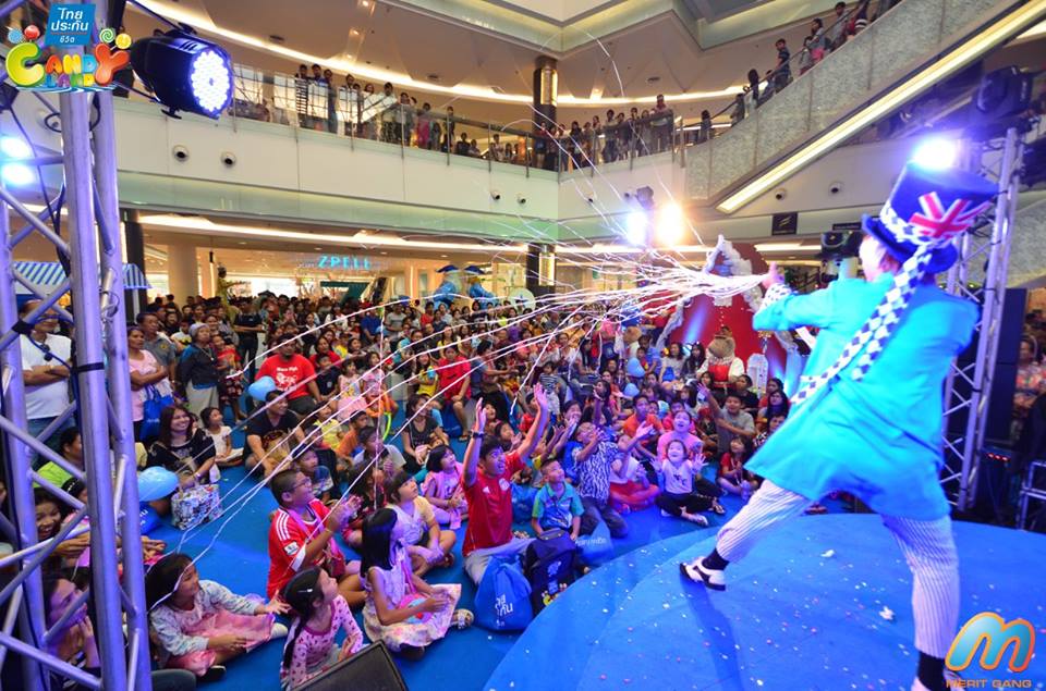 Bubble Show บับเบิ้ลโชว์ โชว์ฟองสบู่ ฟองสบู่ยักษ์ งาน ไทยประกันชีวิต "Super Kids" 8-19/01/2559