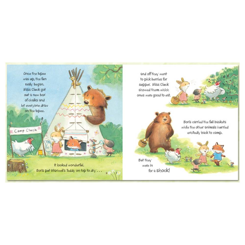 OUP Carrie Weston & Tim Warnes : Boris Goes Camping นิทานจากสำนักพิมพ์ออกซ์ฟอร์ด บอริสไปแคมปิ้ง