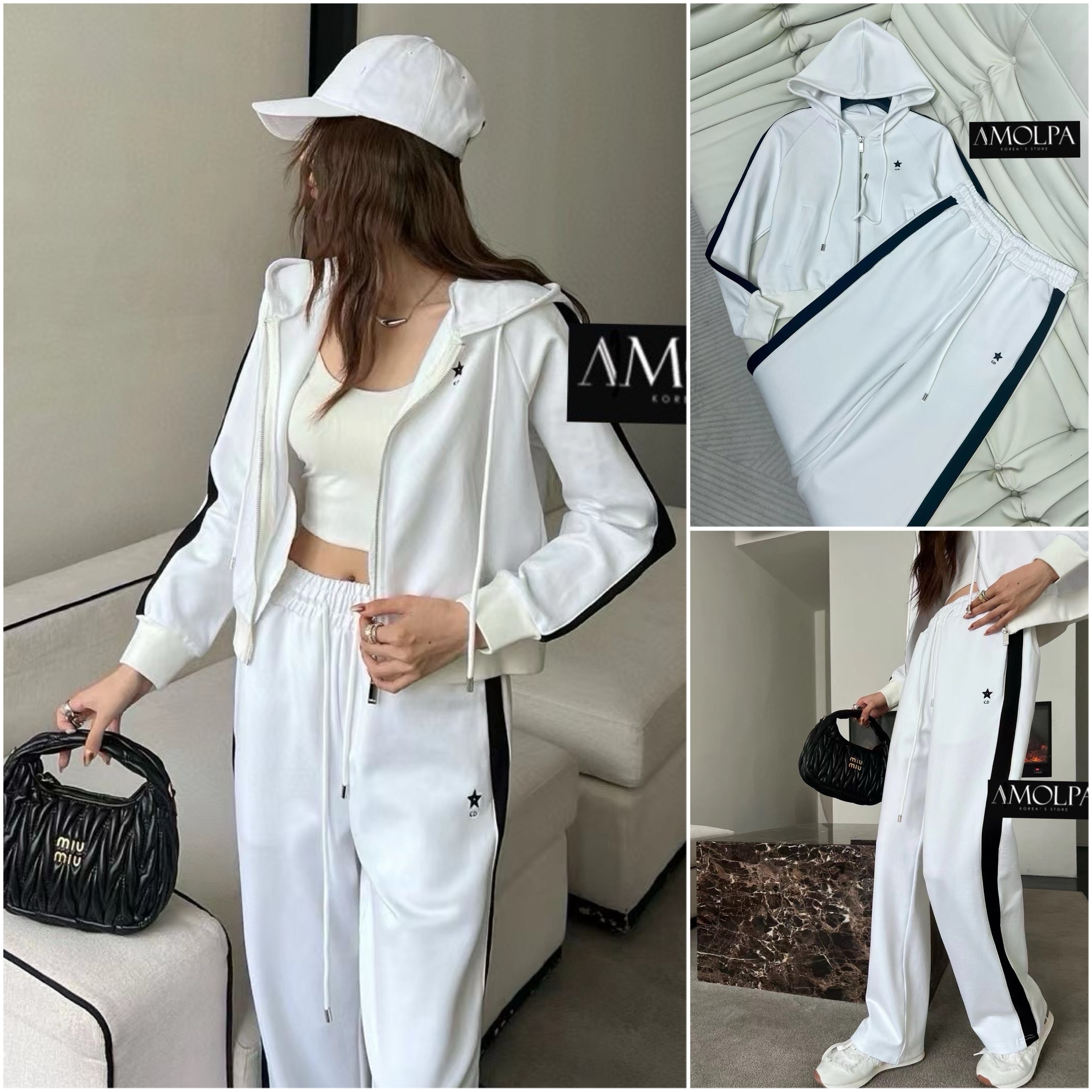 SET JACKET CD งาน hiend เนื้อผ้าดีม๊าก รุ่นนี้คืองานพิเศษ !! Luxury Premium Set สวยหรูดูแพง ชนช๊อป สวยจี๊ด. ผ้าใส่สบายมาก ห้ามพลาดเลยนะคะ ใส่สบายสุดๆ ใส่สบาย : สินค้าคุณภาพ (พร้อมส่ง)