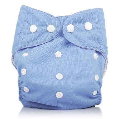 กางเกงผ้าอ้อมเด็กซักได้ แพมเพิสซักได้ กางเกงซับฉี่เด็ก Nano +แผ่นซึมซับหนา 2 ชั้น กันน้ำ ปรับขนาดได้ 0-2 ขวบ