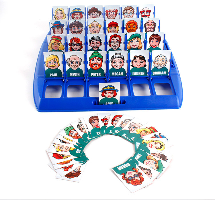 เกมส์ Who is it เกมสืบพยาน บอร์ดเกม Guess Who (ได้ 2 ทีมในกล่องเดียว)