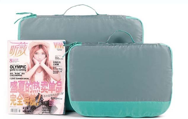 กระเป๋าจัดระเบียบเดินทาง กระเป๋าจัดระเบียบเสื้อผ้า 7 ใบ จัดกระเป๋าเดินทาง ท่องเที่ยว ใส่เสื้อผ้า อุปกรณ์ไอที อุปกรณ์ห้องน้ำ ชุดชั้นใน กางเกงใน รองเท้า และถุงอเนกประสงค์ 2 ใบ