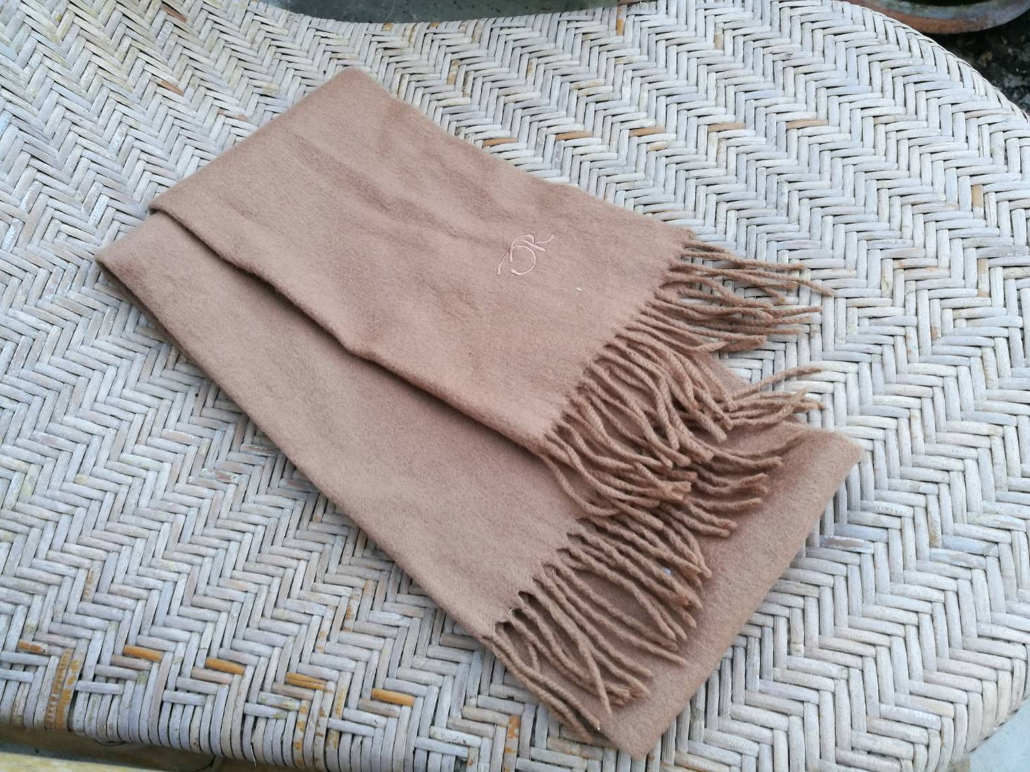 ผ้าพันคอ Cashmere ผสม Wool (ของใหม่)