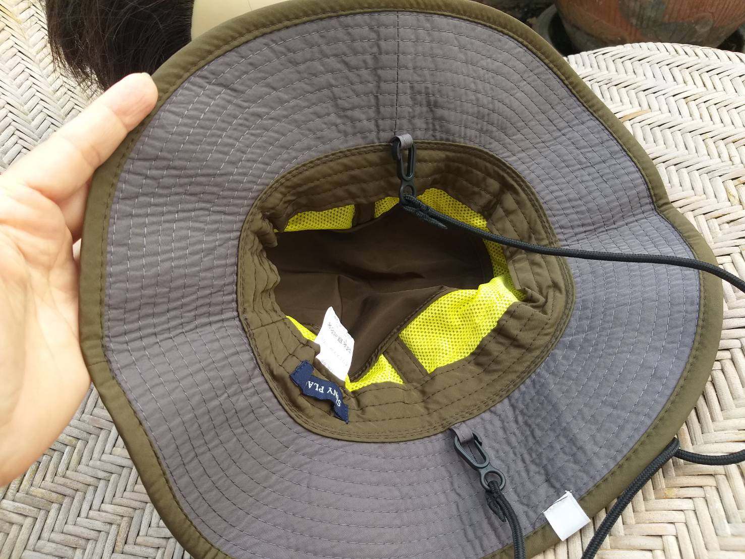 หมวกบักเก็ต หมวกปีกกว้าง แนวลุยป่า (ของใหม่)