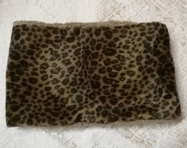 ที่อุ่นคอ Neck warmer ผ้าฟลีซ+ผ้าขนหมี หนานุ่มอุ่นมาก