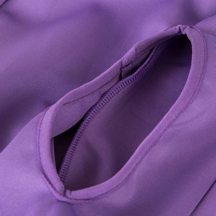 (ผ้ายืด สีเรียบ ขนาด M) ผ้าคลุมกระเป๋าเดินทาง ขนาด 22 - 24 นิ้ว มี 3 สีให้เลือก (ดำ ชมพู ม่วง)