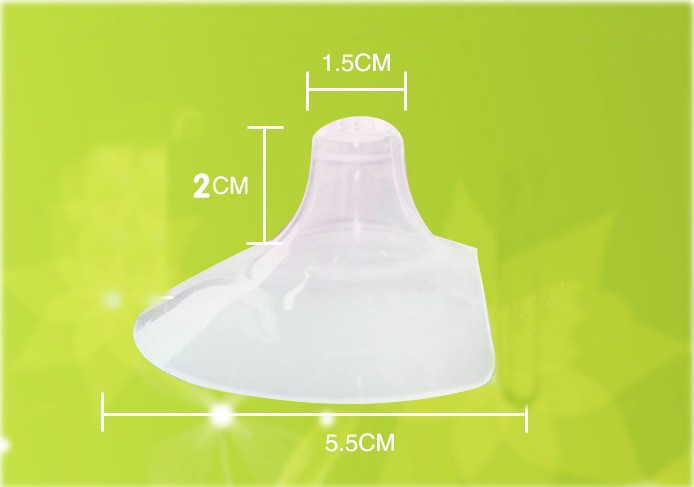 ที่ครอบหัวนมซิลิโคน รุ่นบางพิเศษ ยางป้องกันหัวนมมารดา NanaBaby Nipple Shield