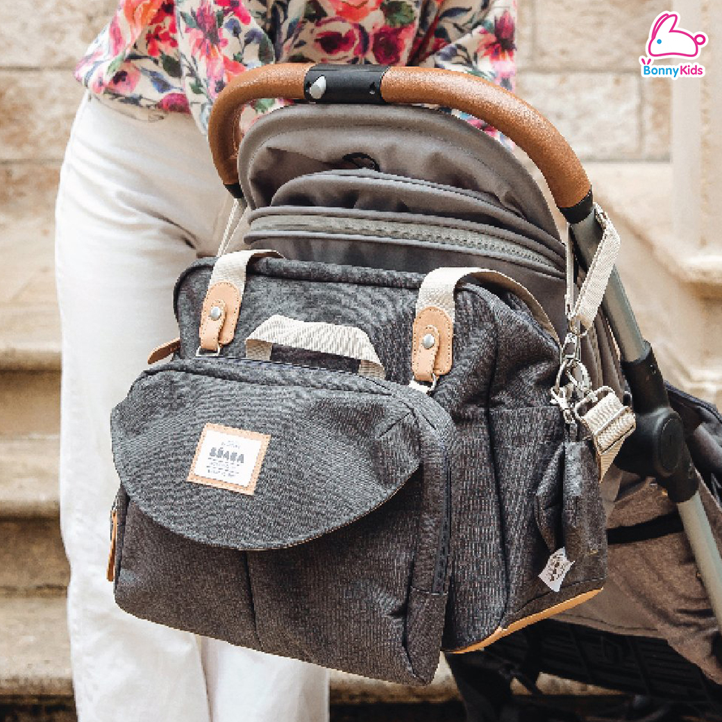 BEABA (เบียบา) GENEVA II CHANGING BAG "SMART COLORS" กระเป๋าคุณแม่อเนกประสงค์ พร้อมแผ่นเปลี่ยนผ้าอ้อม