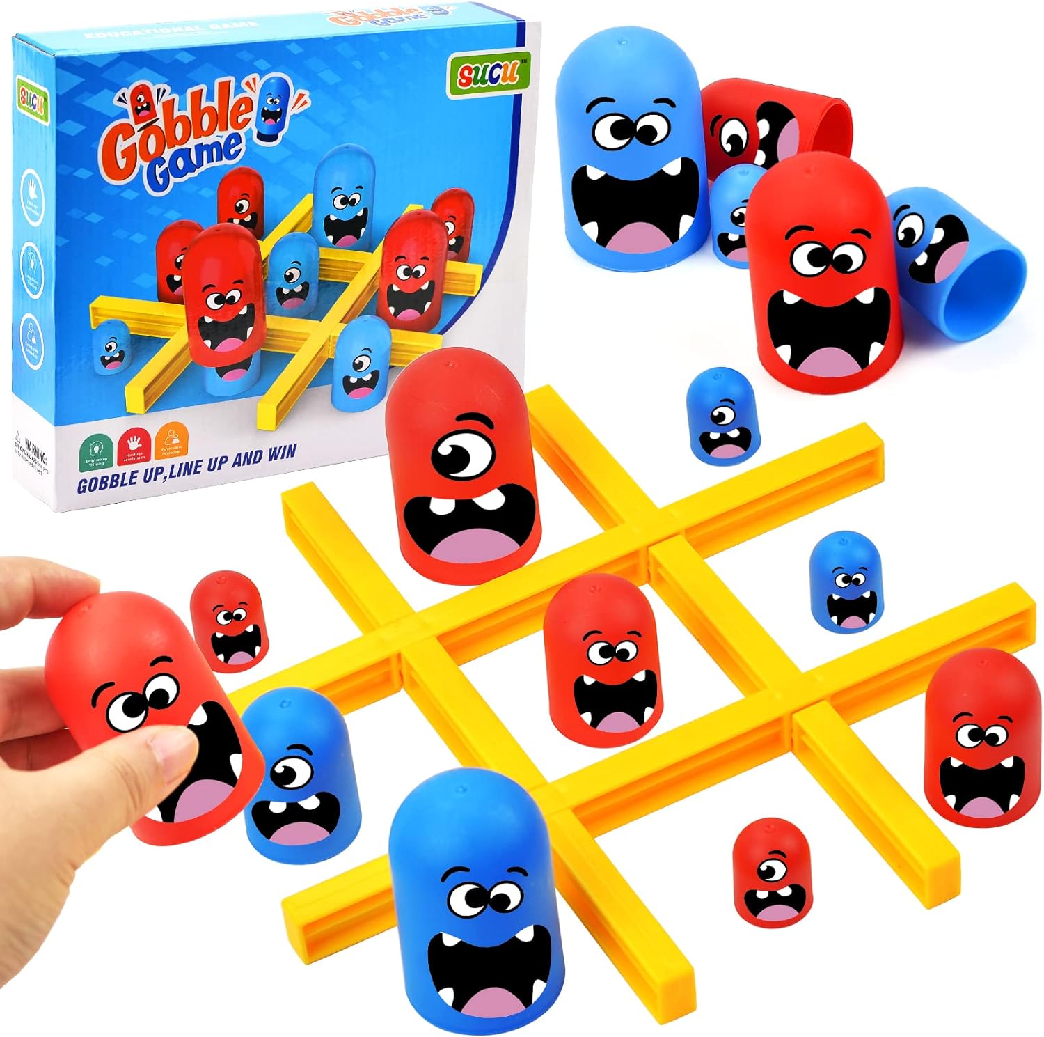 Tic Tac Toe เกม XO แบบวางซ้อนทับตัวเล็กได้