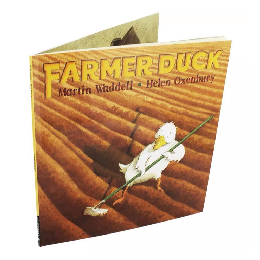 4 Farmyard Friends Picture Books from Walker : Farmer Duck + Floss + I love animals + The Farmer's Away BAA Neigh : เซตนิทานก่อนนอน ชีวิตในฟาร์ม 4 เล่ม : Martin Waddell, Helen Oxenbury, Kim Lewis