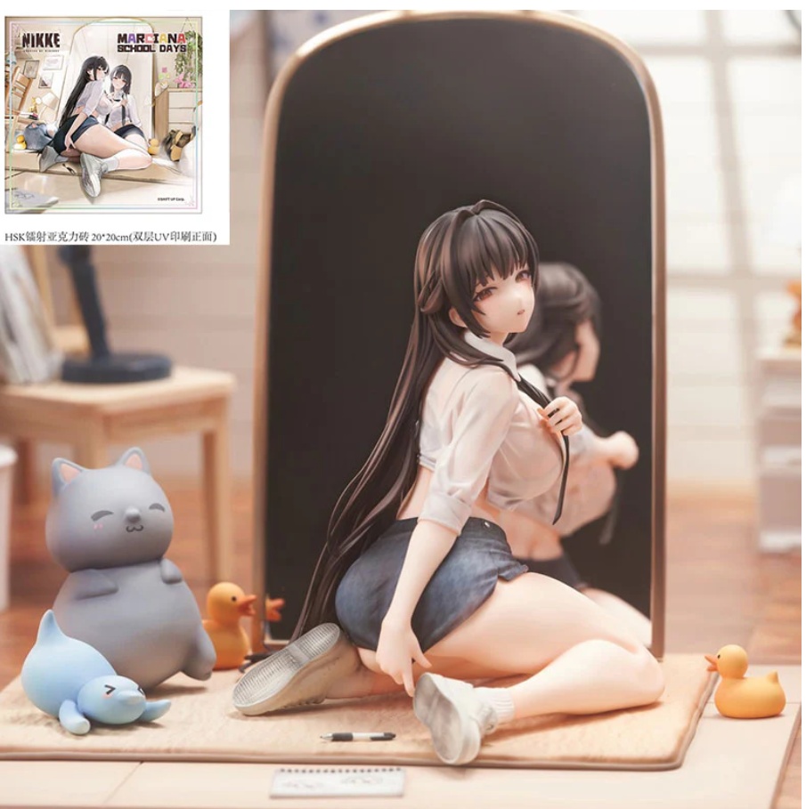 [เปิดจอง] Hobby Sakura Goddess of Victory: Nikke Marciana (School Days Deluxe Ver.) 1/7