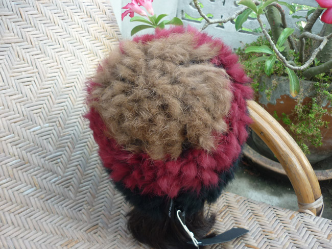 หมวกเฟอร์ขนกระต่ายแท้ /ของใหม่/