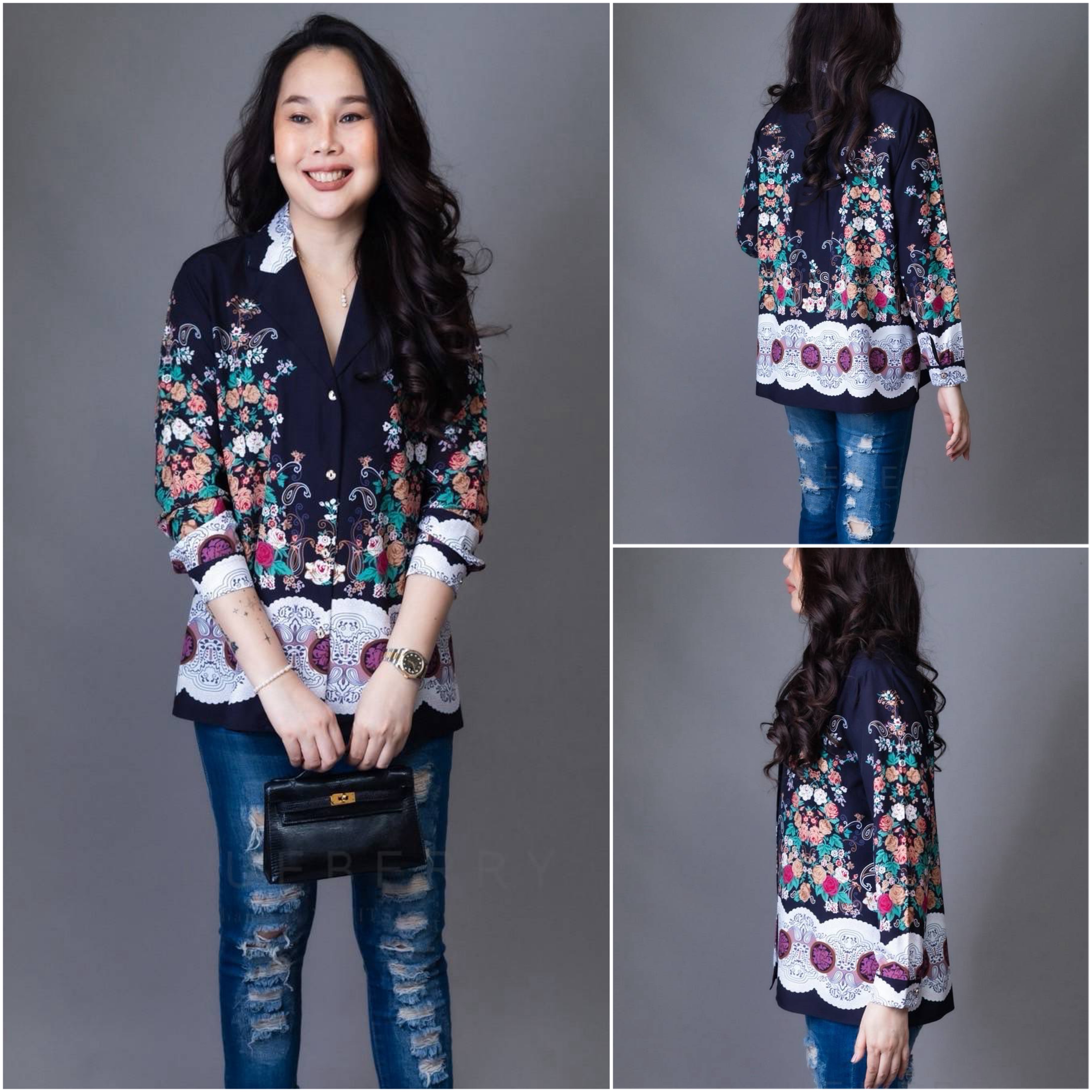 เสื้อเชิ้ต สูทเชิ้ต New พรีเมี่ยมคลาสสิคเสื้อแบรนด์เนม เชิ้ตปกสูทแขนยาว คอลเลคชั่นสุดหรู ใส่สบาย : สินค้าคุณภาพ (พร้อมส่ง)