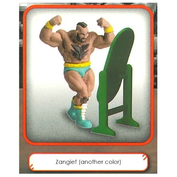 กาชาปอง Look in the mirror Street Fighter ROUND 2