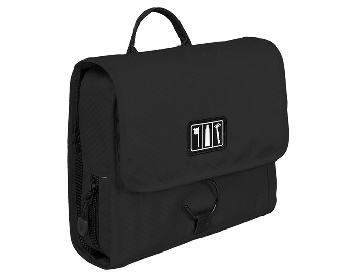 Bagsmart กระเป๋าใส่อุปกรณ์อาบน้ำ คุณภาพสูง ใส่อุปกรณ์อาบน้ำ แขวนได้ สำหรับเดินทาง ท่องเที่ยว (Black)