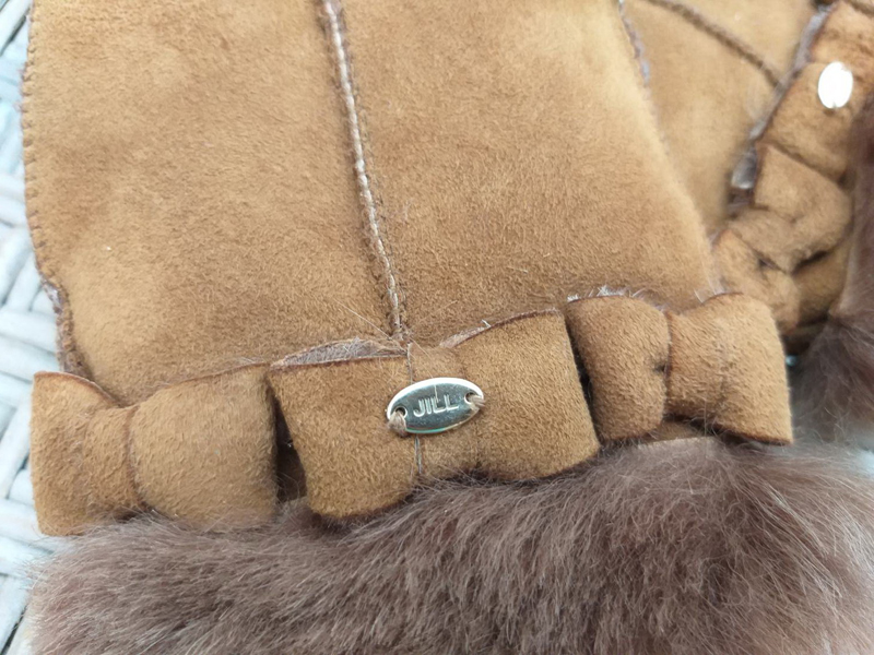 ถุงมือ JILL ผ้าชามัวร์บุขนทั้งมือ อุ่นติดลบ