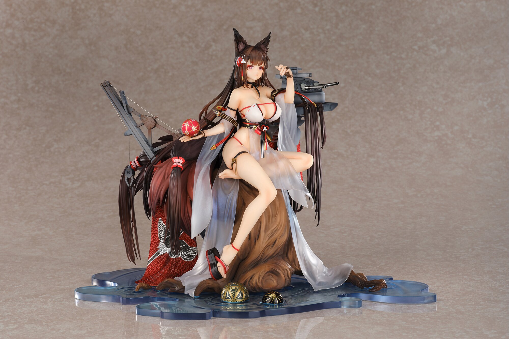 [เปิดจอง] Azur Lane Amagi「Wending Waters, Serene Lotus」Ver. 1/7 Scale Painted Figure +Shikishi (paper) มัดจำ 1500