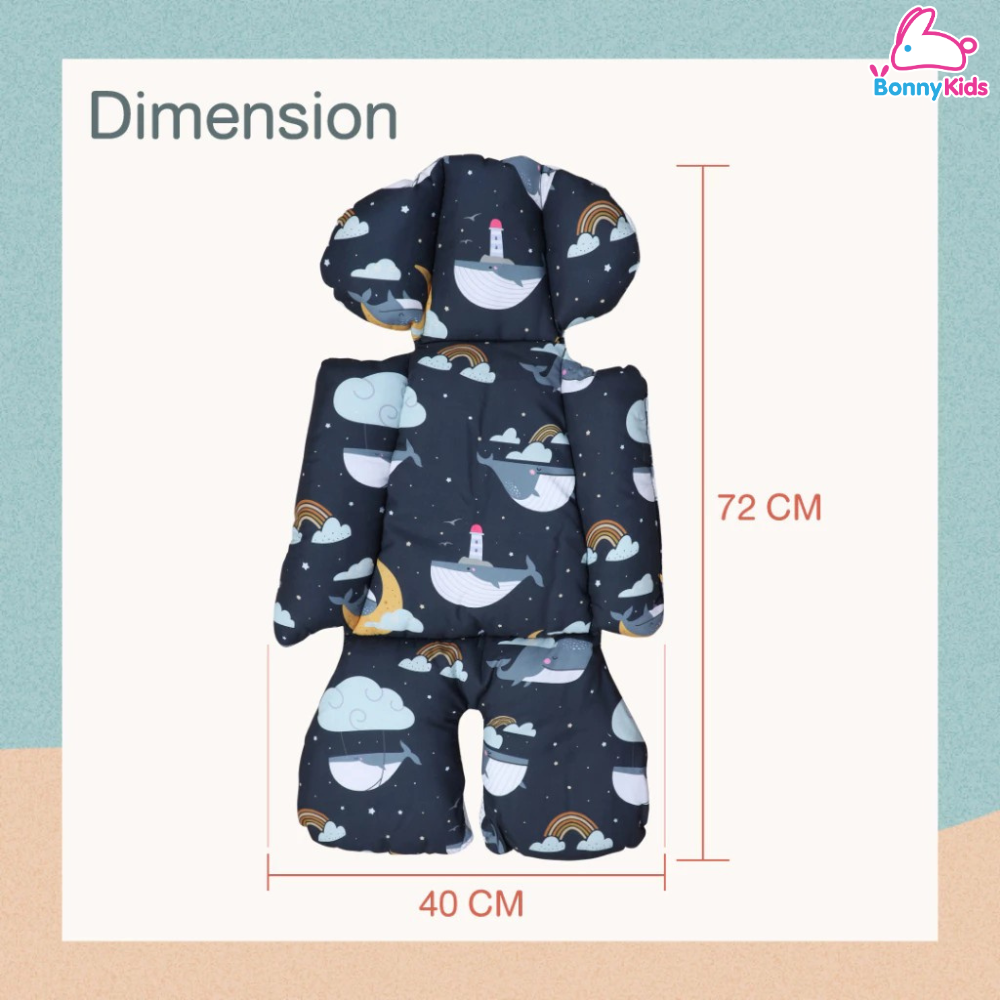 GLOWY Baby Support Cushion เบาะรองรถเข็น-คาร์ซีท สำหรับเด็ก