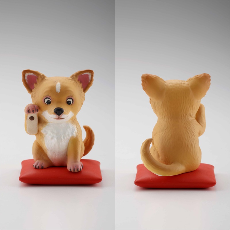 กาชาปองฟิกเกอร์น้องหมากวักนำโชค Capsule Q Museum Kunio Sato's Lucky Dog 2