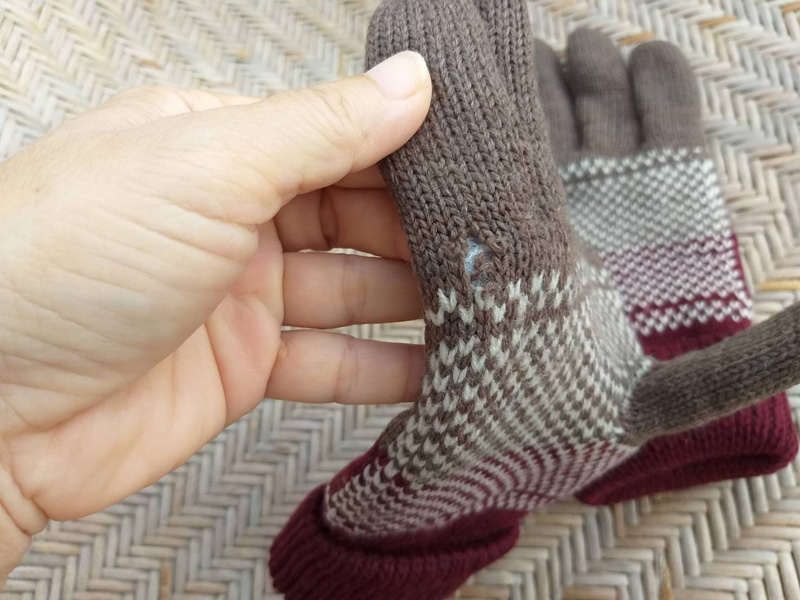 ถุงมือชาย 3M Thinsulate บุผ้าฟลีซด้านใน อุ่นมาก