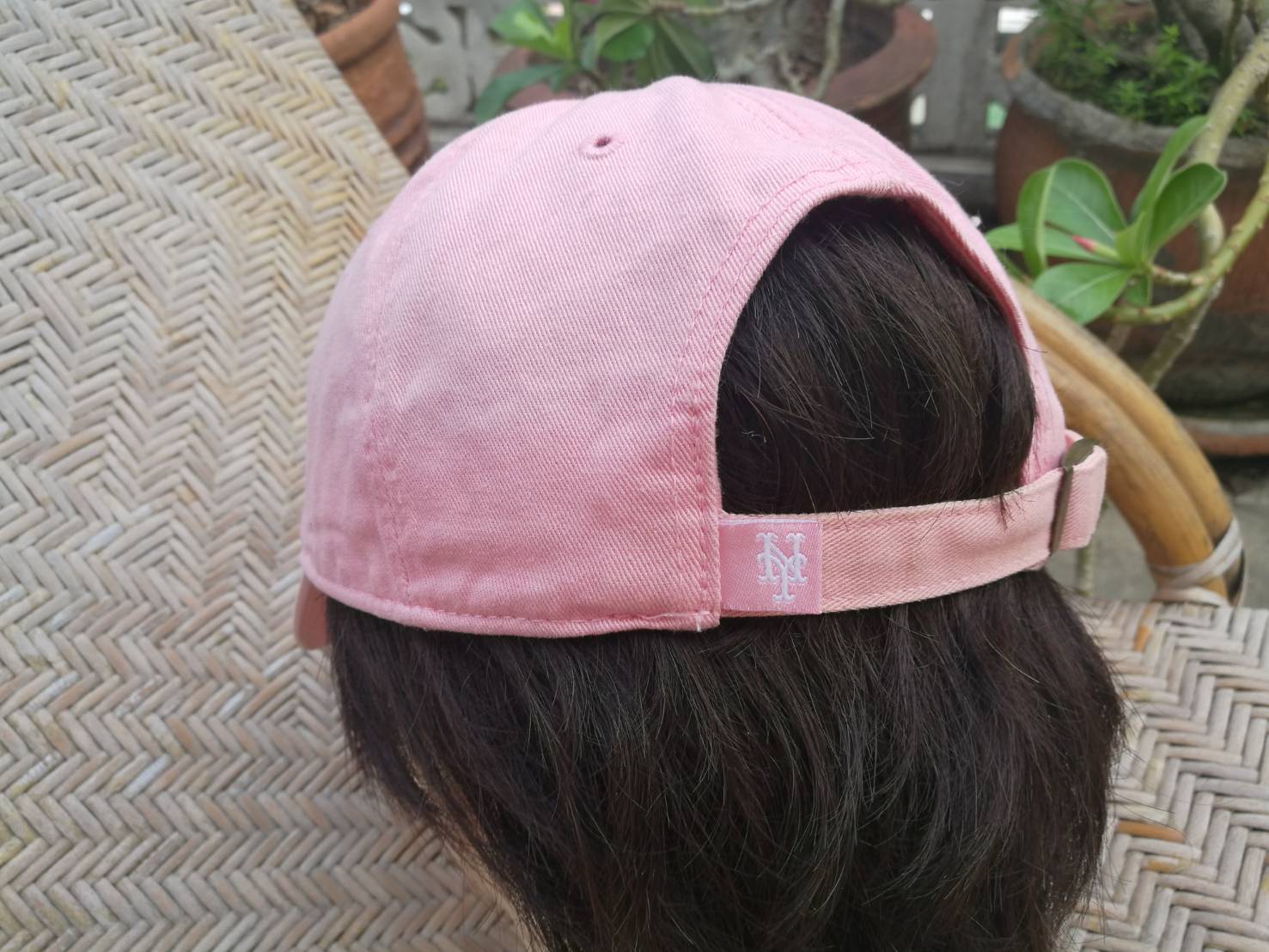 หมวกแก๊ป 47BRAND NY สีชมพูหวานๆ สำหรับหญิง