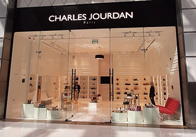 ผ้าคลุมไหล่ ผ้าพันคอแคชเมียร์ CHARLES JOURDAN (ของใหม่)