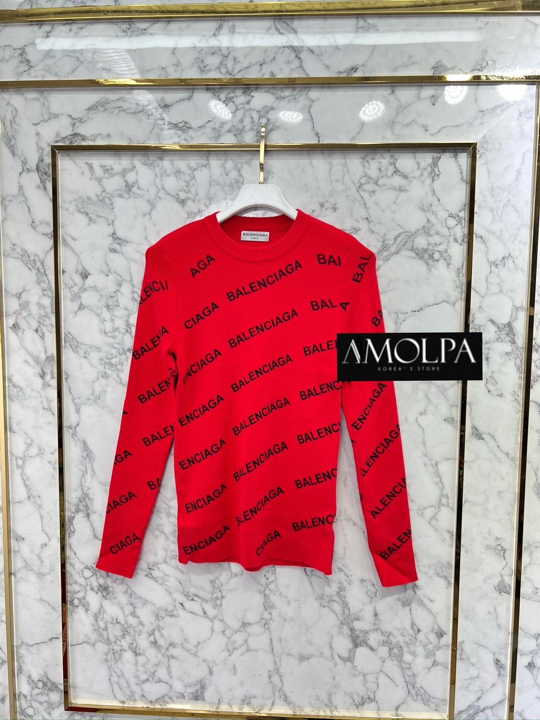 เสื้อแขนยาว BALENCIAGA งาน hiend เนื้อผ้าดีม๊าก เนื้อผ้าร่องๆ ใส่สบายมาก ใส่สบาย : สินค้าคุณภาพ (พร้อมส่ง)