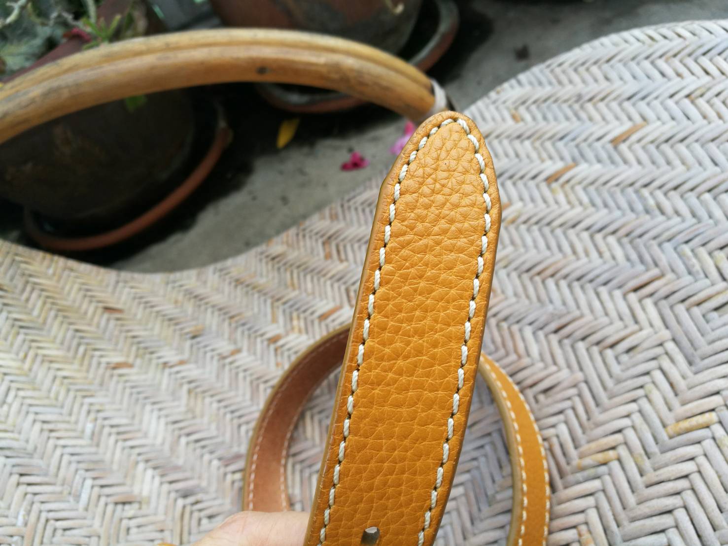 เข็มขัดชาย หนังแท้ หนังดีมากกกก สีสวย