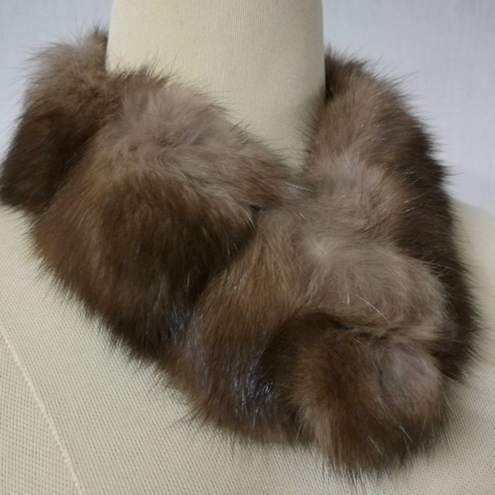 ผ้าพันคอเฟอร์กระต่ายแท้ นุ่มมากกกก อุ่นมาก