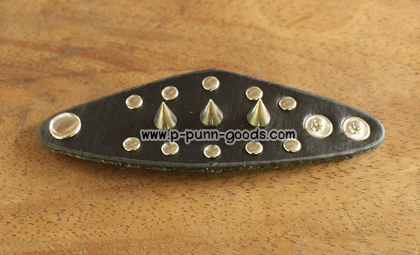 แหวนหนัง -ติดหมุดหนาม