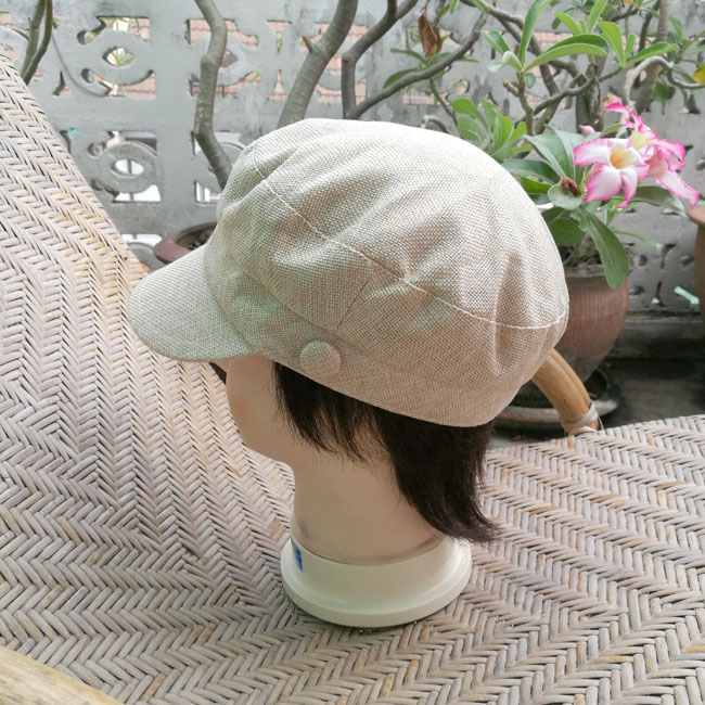 หมวกแก๊ปทรงนิวส์บอย NATURAL BEAUTY BASIC ผ้า canvas สวยมาก