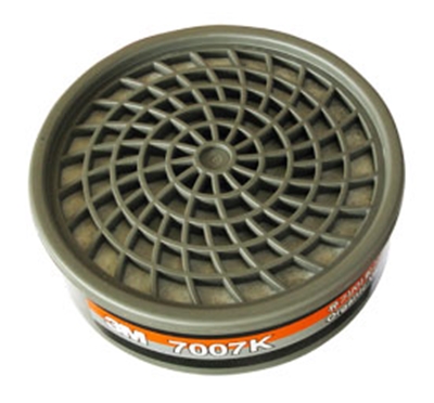 3M รุ่น 7007 ป้องกันไอระเหย,สารตัวทำละลาย,ไอกรดแก๊ส
