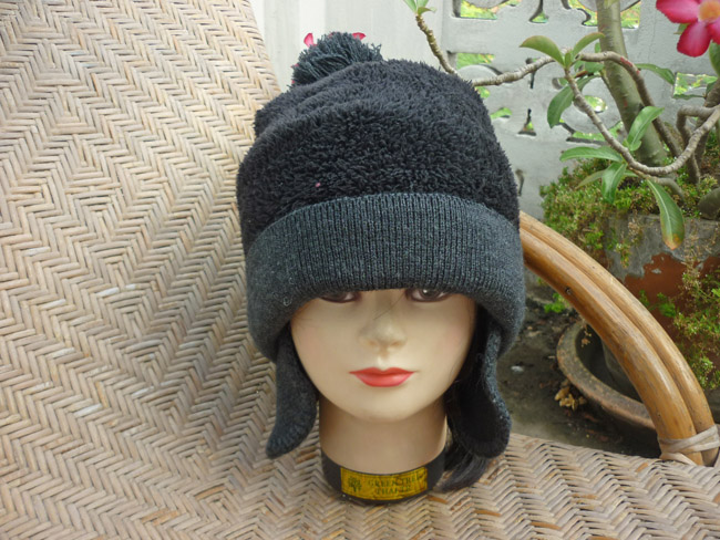 หมวกขนบุฟลีซด้านใน หนานุ่มอุ่นติดลบ