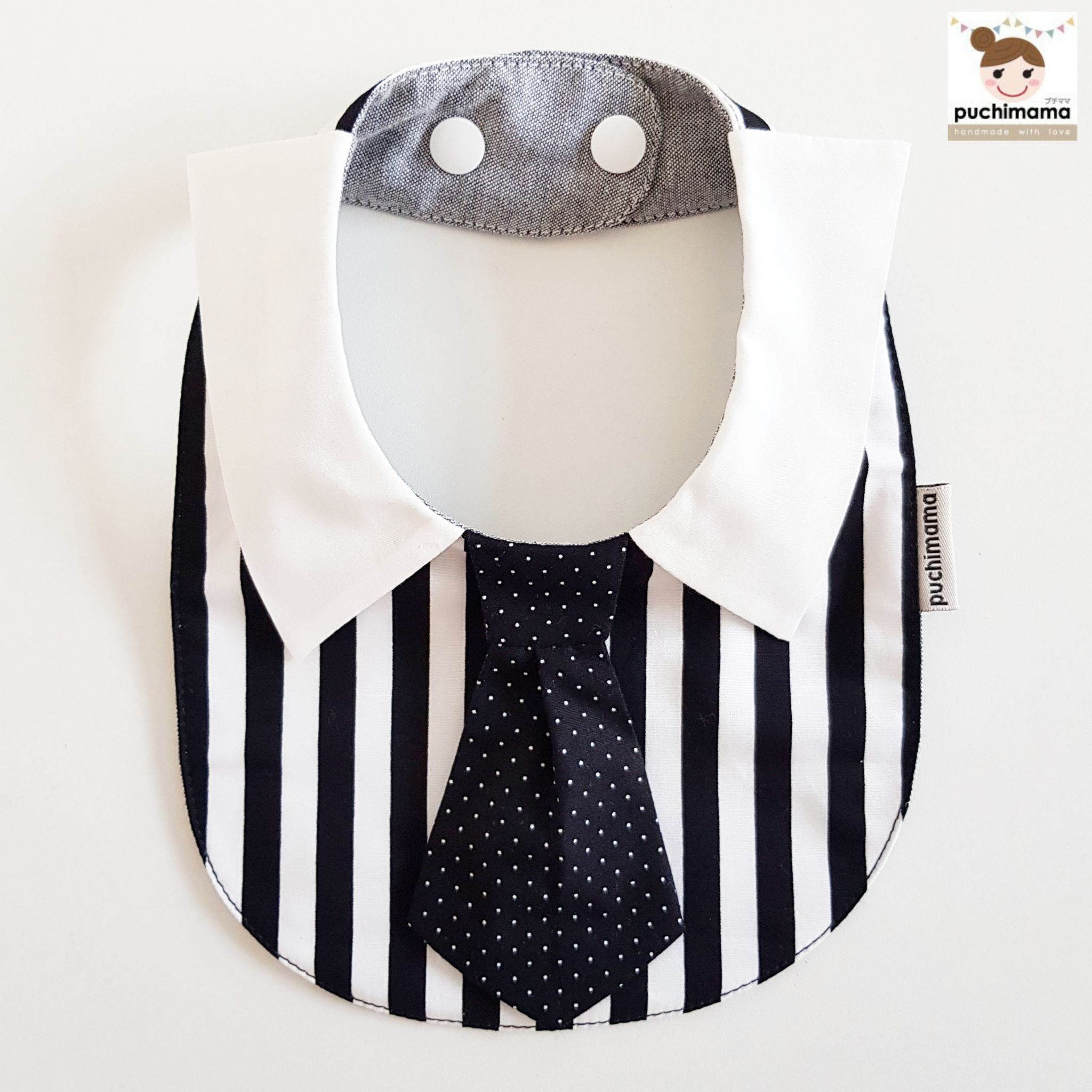 Puchimama "Necktie" Bib