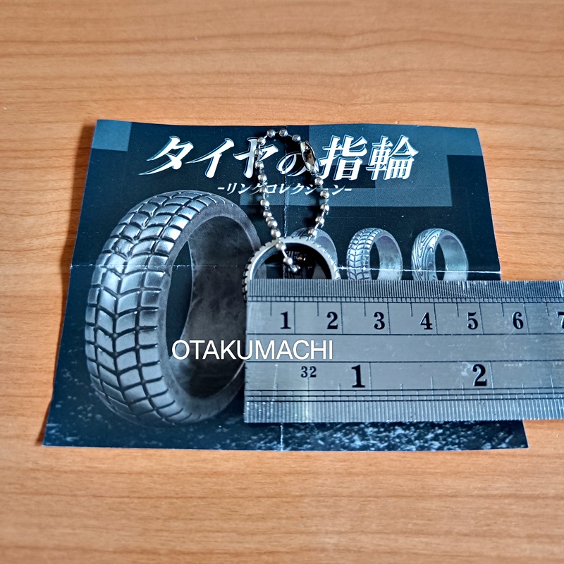 กาชาปองแหวนลายล้อรถยนต์ Tire Ring Collection