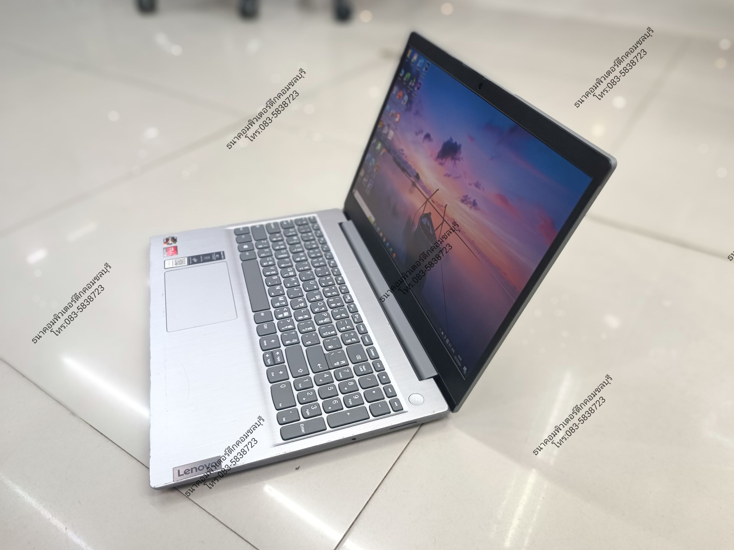 (8,900)Notebook LENOVO AMD Ryzen5-4500U Ram8GB SSD512GB