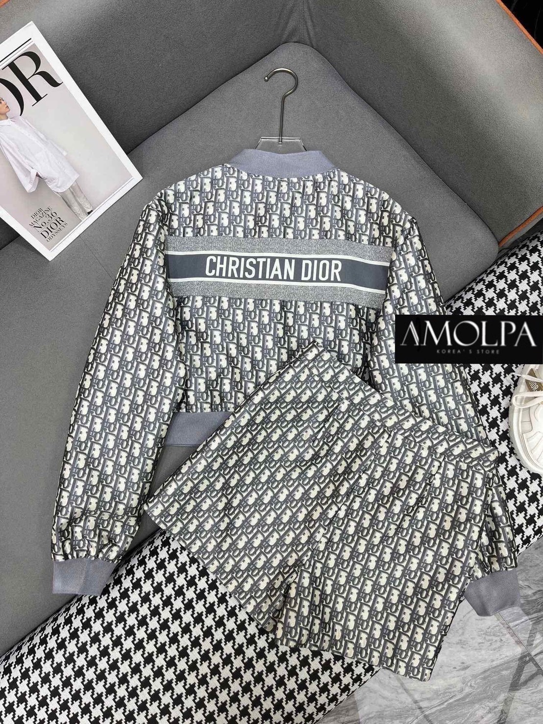 SET CD ตัวเสื้อเป็น JACKET สวยหรู ดูแพงสุดๆ มาพร้อมกระโปรงกางเกง งานสวยหรู เข้ากันได้ดี งานผ้าดีม๊าก ใส่สบาย : สินค้าคุณภาพ (พร้อมส่ง)