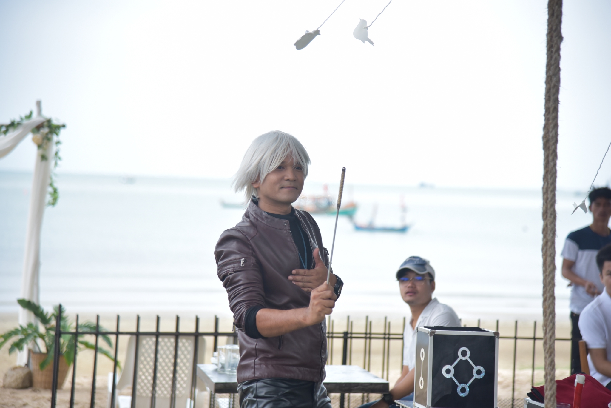 มายากล นักมายากล การแสดง โชว์ Magic Show งานหมั้นน้องวาเป็กซ์ 29/06/2562