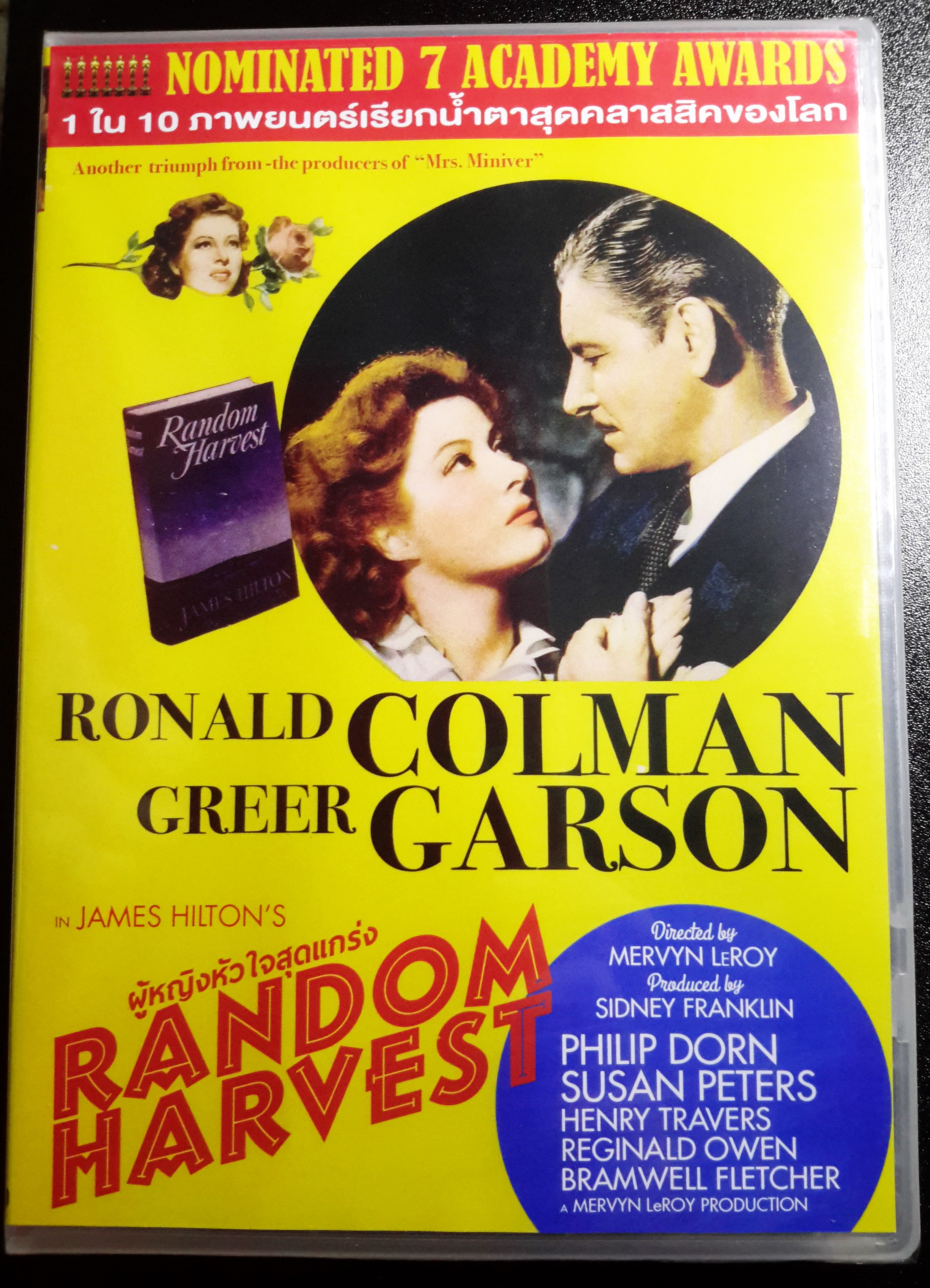 (DVD) Random Harvest (1942) ผู้หญิงหัวใจสุดแกร่ง (บรรยายไทย)