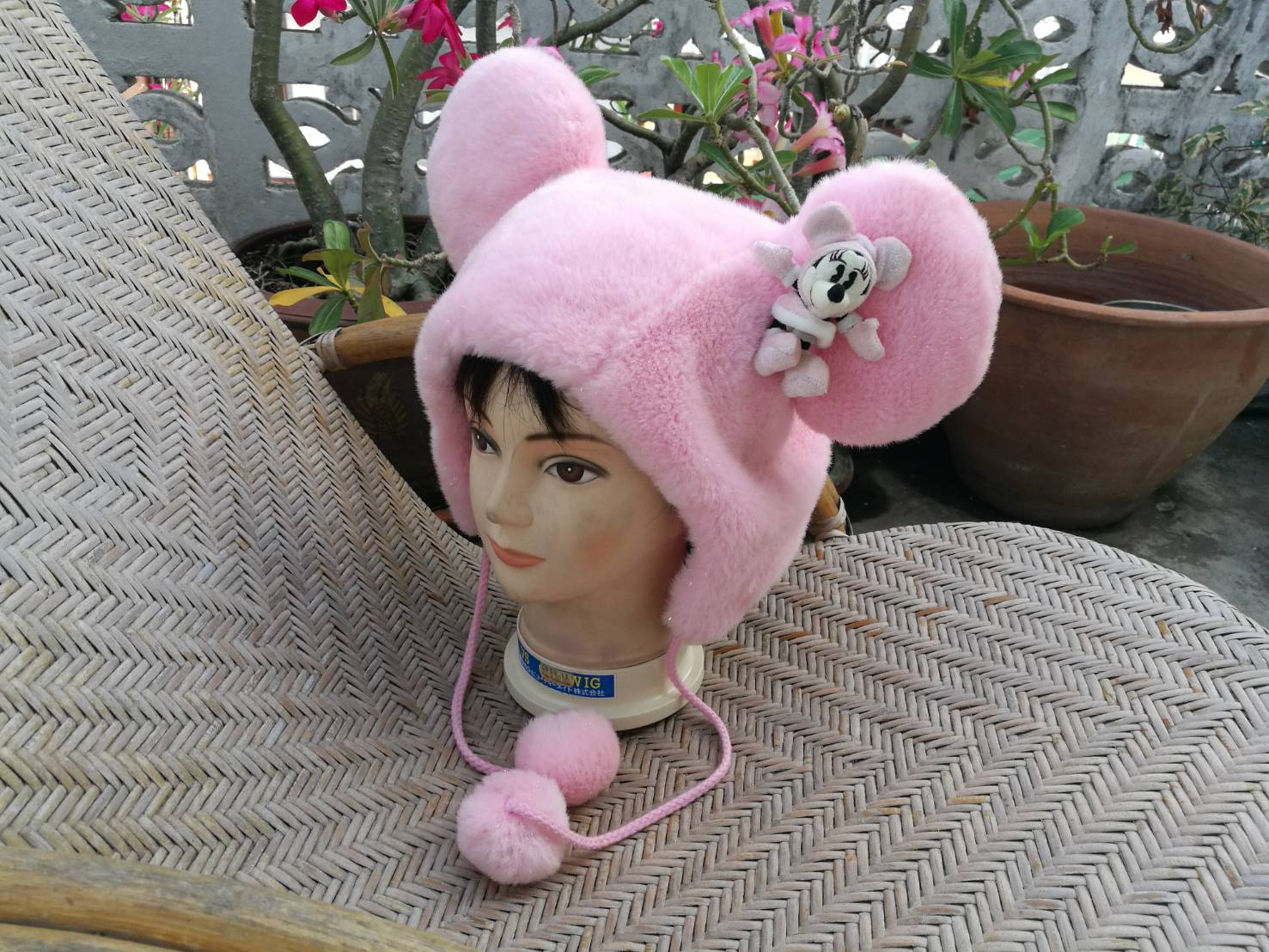 หมวกพร็อพ MinnieMouse ของแท้ Disney จากโตเกียว
