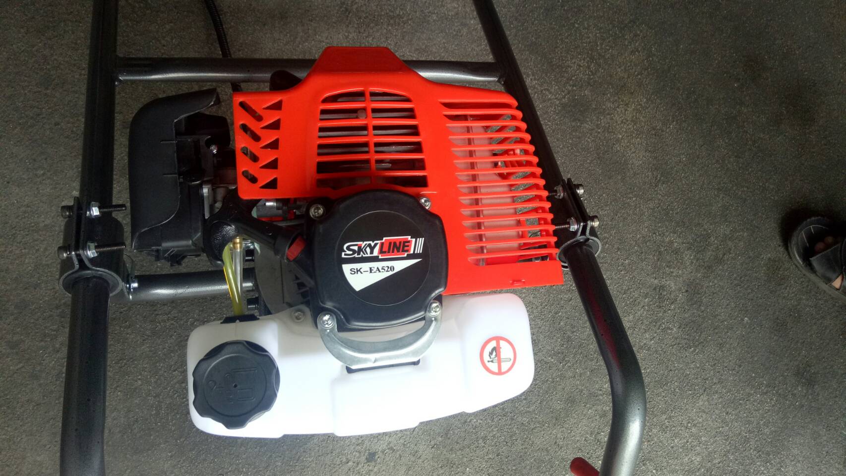 เครื่องขุดเจาะดินskylineโครงล้อ+ดอกเจาะ6นิ้ว