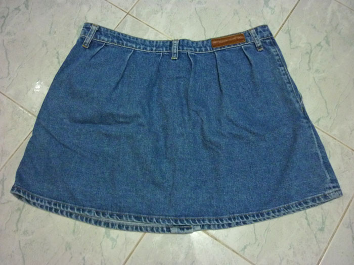 กระโปรงยีนส์ไซด์ใหญ่ ZARA 34.5-48-15